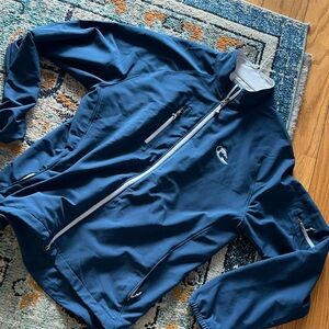 Peter Millar Navy Performance Jacket